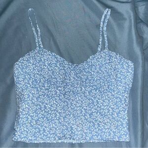 Princess Polly Blue Floral Cami